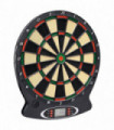 Electric Dartboard with Darts Black Polypropylene