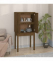 Highboard Honey Brown 60x40x120 cm Solid Wood Pine