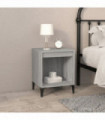 Bedside Cabinet Grey Sonoma 40x35x50 cm