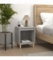 Bedside Cabinet Grey Sonoma 40x35x50 cm