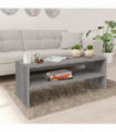 Coffee Table Grey Sonoma 100x40x40 cm Engineered Wood