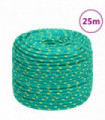 Boat Rope Green 8 mm 25 m Polypropylene