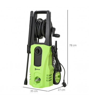 DURHAND Portable Power Washer 1800W, 150 Bar, 510 L/h for Garden, Car, Furniture