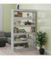 Book Cabinet/Room Divider Concrete Grey 100x30x166 cm