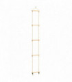 Kid's Rope Ladder Solid Wood and PE 30x168 cm