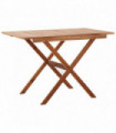 Garden Table 110x67x74 cm Solid Acacia Wood