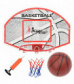 Five Piece Wall Mounted Basketball Backboard Set 66x44.5 cm