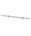 vidaXL Floating Shelf Glass 80x20 cm 8 mm