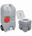 Portable Camping Toilet and Water Tank Set