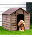 vidaXL Dog House Brown 86x84x82 cm Polypropylene