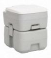 vidaXL Portable Camping Toilet Grey and White 20+10 L HDPE