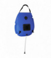 vidaXL Camping Shower Bag Blue 20 L PVC