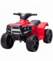 6 V Kids Ride on Cars Electric ATV for 18-36 months Toddlers Black+Red