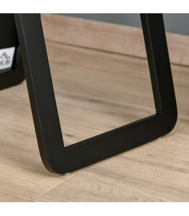 Full Length Mirror Free Standing or Wall Mount Dressing Bedroom Black