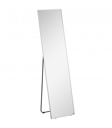 Full Length Mirror Dressing Mirror Wall-Mounted Entryway Black Frame