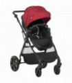 Foldable Baby Pushchair w/ Fully Reclining Backrest From Birth to 3 Years- Red