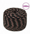 Boat Rope Black 14 mm 100 m Polypropylene