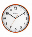 Ravel 30cm White Dial Orange Wall Clock R.WC.30.8