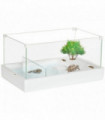 Turtle Tank, Glass Tank w/ Basking Platform, Reptile Habitat