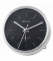 Ravel Quartz Metal Minimal Round Alarm Clock RC025.3