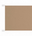 vidaXL Vertical Awning Taupe 100x800 cm Oxford Fabric