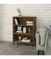 Sideboard Brown Oak 69.5x32.5x90 cm Engineered Wood