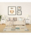 Side Tables 2 pcs White 50x50x49 cm Solid Wood Pine
