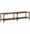 TV Cabinet 150x30x41 cm Solid Wood Reclaimed