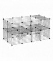 Small Animals Cage DIY 36 Panels Pet Playpen, for Rabbit Guinea Pig Chinchilla