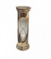 Miniature Clock Gold Plated Mini Sand Timer Solid Brass IMP803G
