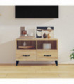 TV Cabinet Sonoma Oak 80x36x50 cm Engineered Wood