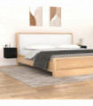 Wall Cabinets 2 pcs Black 31.5x30x30 cm Solid Wood Pine
