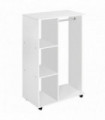 Storage Wardrobe White with Shelves