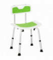 Shower Stool for the Elderly and Disabled, Adjustable Shower Stool HOMCOM