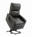 Riser and Recliner Chair, Lift Chair for Living Room w/ Remote, Grey HOMCOM