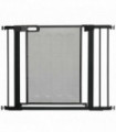 Pressure Fit Safety Gate for Doors Dog Gate Auto Close, 75-103 cm Black PawHut