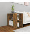 Side Cabinet Smoked Oak 60x30x50 cm Engineered Wood