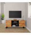 TV Cabinet 105x33x46cm Solid Wood Acacia