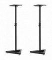 Studio Monitor Speaker Stands 2 pcs Black Steel