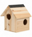 Squirrel House Solid Firwood 26x25x29 cm