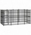 Outdoor Dog Kennel Steel 7.37 m�