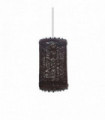 Retro Vintage 1cm Hole Barrel Cage Design Lampshade Easy Fit E27 Base Rattan Style Lamp Light Shades
