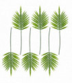 Pack of 6 x 95cm Green Palm Leaf