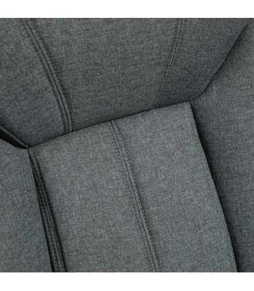 High Back Home Office Chair Computer Desk Chair w/ Arm, Swivel Wheels, Grey