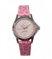 Ravel Analogue Girls White Dial Red Heart Print Design Strap Watch R1514.12