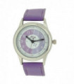 Relda Girls Time Teacher Purple Leather Strap Watch REL13