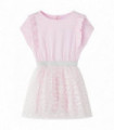 Kids' Dress with Ruffles Light Pink 92