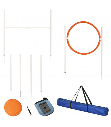 Dog Agility Equipment Obedience Training Set for Dogs - Multicoloured