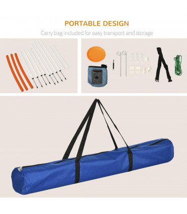 Dog Agility Equipment Obedience Training Set for Dogs - Multicoloured