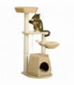 PawHut Cat Tree Activity Centre with Cattail Fluff Bed House Sisal Post Ball